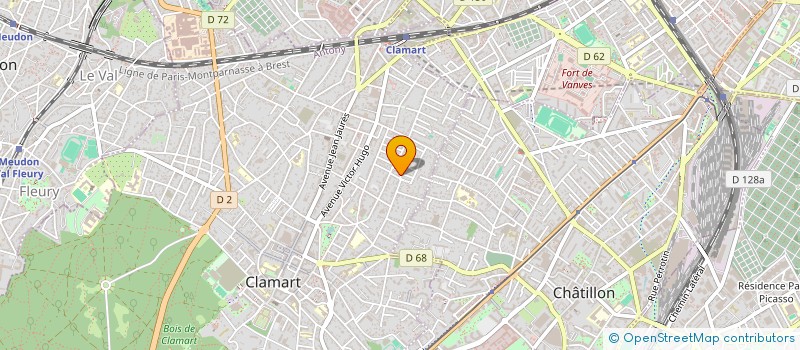 localisation de l'entreprise MONSIEUR HASSAN BERRADA à CLAMART