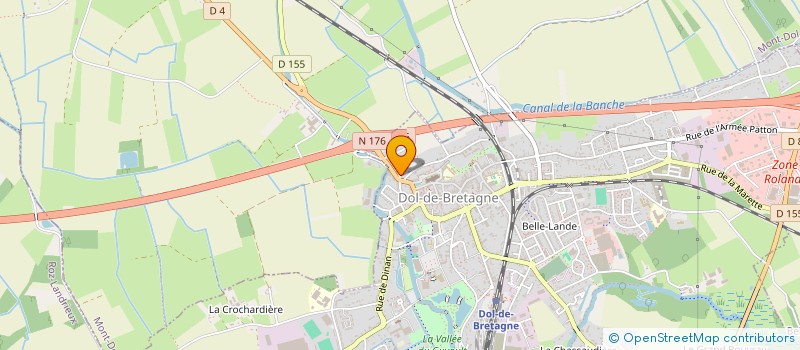 localisation de l'entreprise MONSIEUR HASSAN BETTAIB  DOL-DE-BRETAGNE