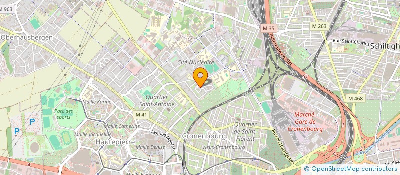 localisation de l'entreprise MONSIEUR HASSAN BOKHARI à STRASBOURG
