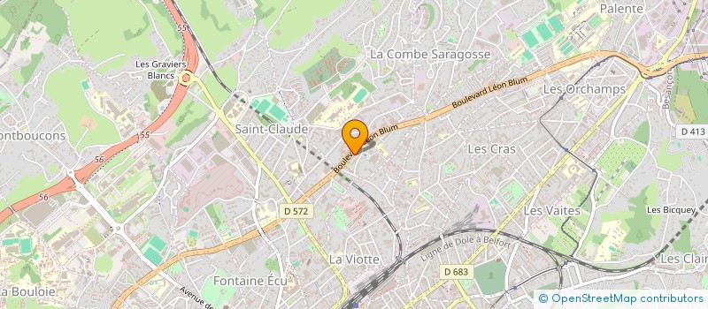 localisation de l'entreprise MONSIEUR HASSAN BOUFDED à BESANCON
