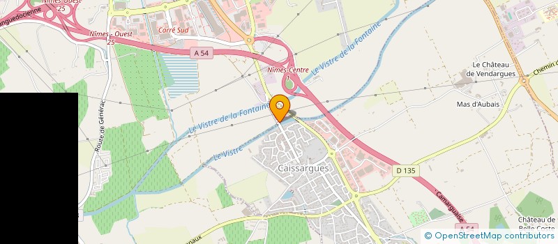 localisation de l'entreprise MONSIEUR HASSAN BOUKARNIAA  CAISSARGUES