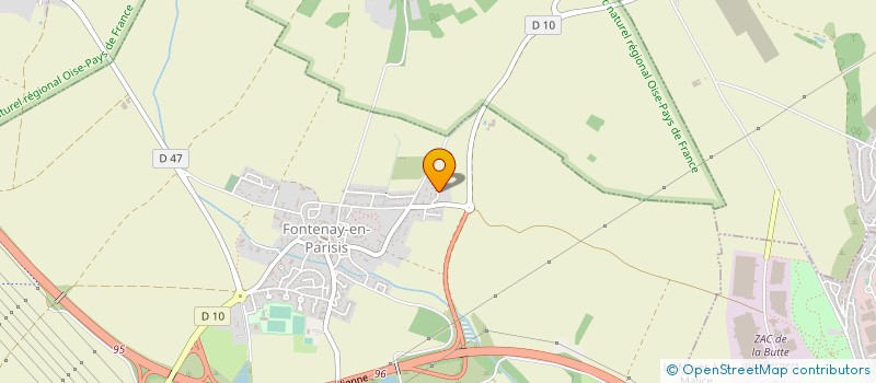 localisation de l'entreprise MONSIEUR HASSAN BOUKOLLA  FONTENAY-EN-PARISIS