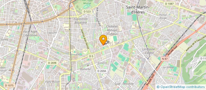 localisation de l'entreprise MONSIEUR HASSAN BOULABI à GRENOBLE