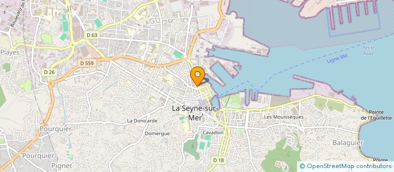 localisation de l'entreprise MONSIEUR HASSAN BOULAHSEN à LA SEYNE-SUR-MER