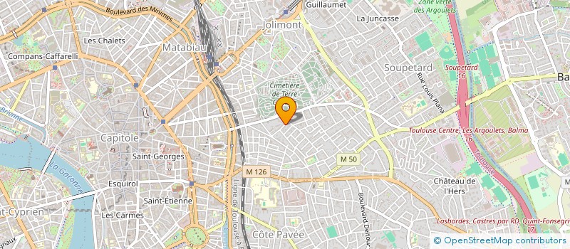 localisation de l'entreprise MONSIEUR HASSAN BOUTALEB à TOULOUSE