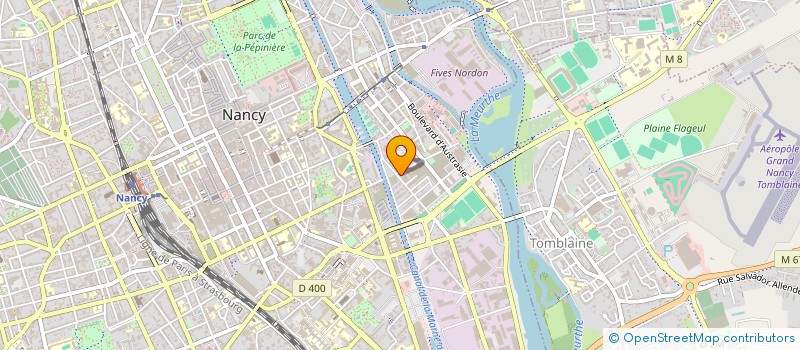 localisation de l'entreprise MONSIEUR HASSAN CAMARA  NANCY