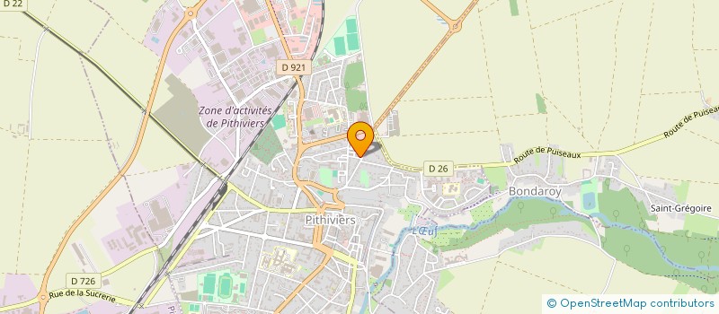 localisation de l'entreprise MONSIEUR HASSAN CHAAIRAT à PITHIVIERS