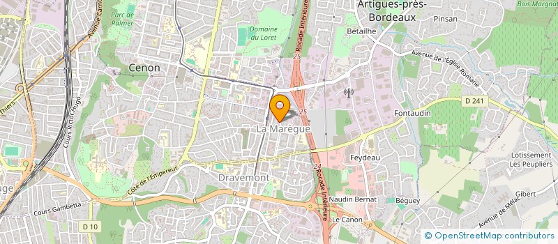 localisation de l'entreprise MONSIEUR HASSAN CHAIBI  CENON