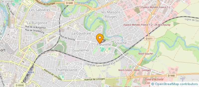 localisation de l'entreprise MONSIEUR HASSAN CHARAK à NIORT