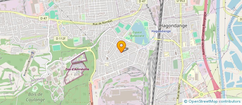 localisation de l'entreprise MONSIEUR HASSAN CHETTAB  HAGONDANGE