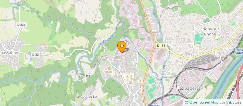 localisation de l'entreprise MONSIEUR HASSAN DUGME  GIVORS