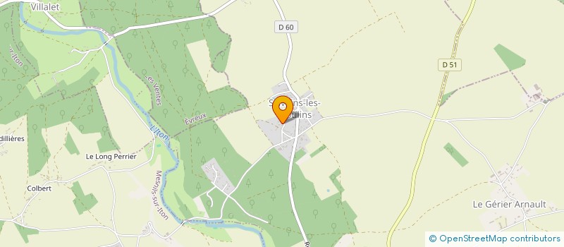 localisation de l'entreprise MONSIEUR HASSAN ECHAJIAA  SYLVAINS-LES-MOULINS