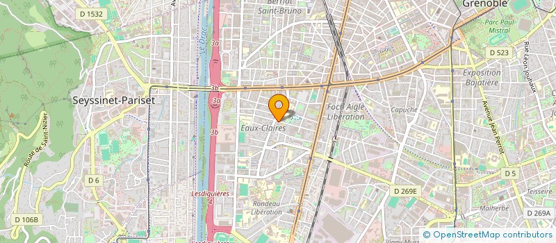 localisation de l'entreprise MONSIEUR HASSAN EL BAKKALI  LYON