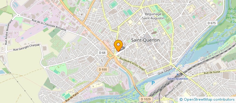 localisation de l'entreprise MONSIEUR HASSAN EL BAZ à SAINT-QUENTIN