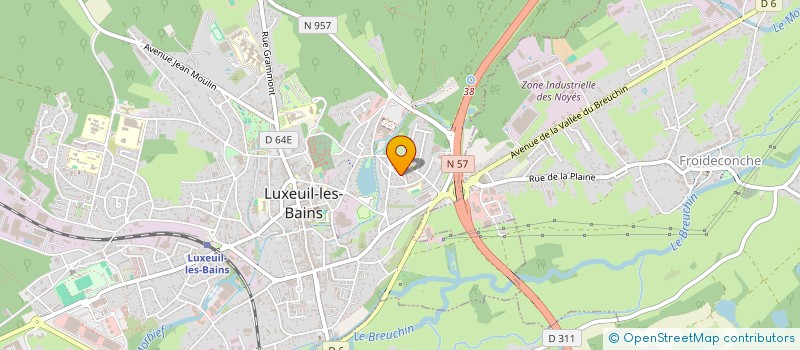 localisation de l'entreprise MONSIEUR HASSAN EL BOUCHEHATI à LUXEUIL-LES-BAINS