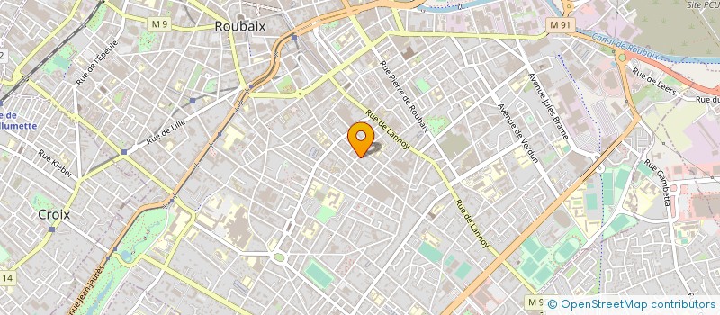 localisation de l'entreprise MONSIEUR HASSAN EL HAFET  ROUBAIX