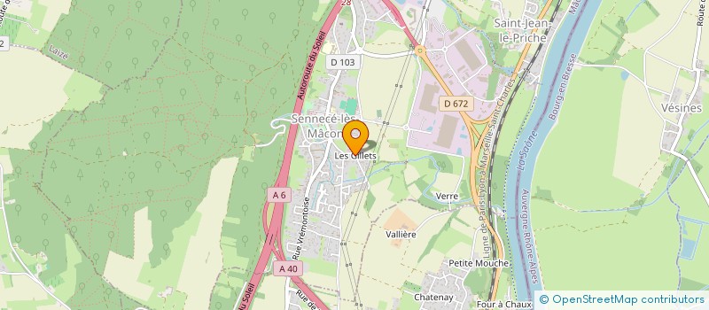 localisation de l'entreprise MONSIEUR HASSAN EL MAHRAOUI  MACON