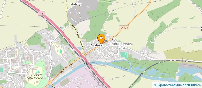 localisation de l'entreprise MONSIEUR HASSAN EL MOUKHTAFI  VARENNES-SUR-SEINE