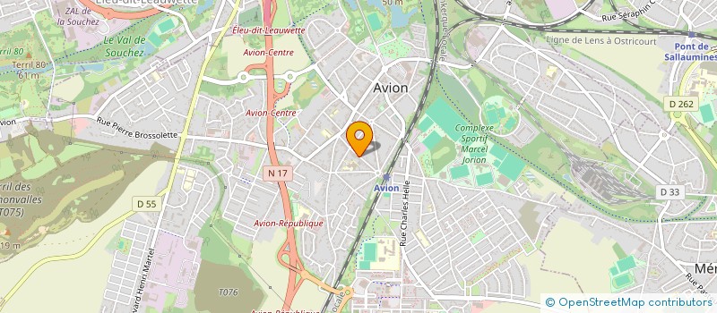 localisation de l'entreprise MONSIEUR HASSAN EL NOUR HASSAN  AVION