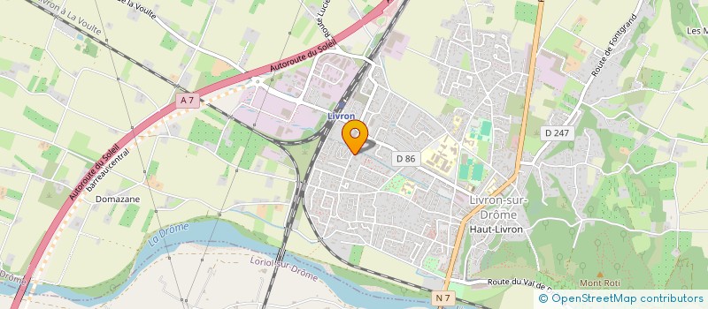 localisation de l'entreprise MONSIEUR HASSAN EL YAHIAOUI IDRISSI  LIVRON-SUR-DROME