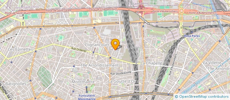 localisation de l'entreprise MONSIEUR HASSAN ESHRA  AUBERVILLIERS