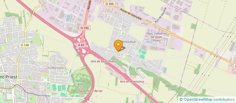 localisation de l'entreprise MONSIEUR HASSAN ESTEITE  SAINT-PRIEST