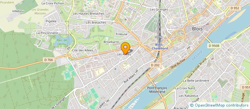 localisation de l'entreprise MONSIEUR HASSAN FEKKAR  BLOIS