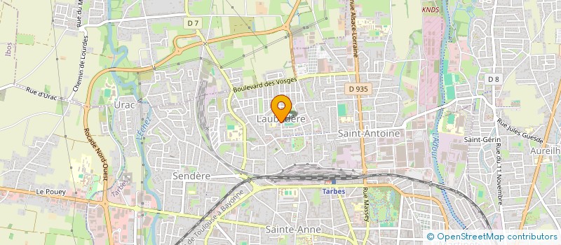 localisation de l'entreprise MONSIEUR HASSAN GACHBAR à TARBES