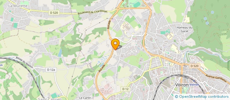 localisation de l'entreprise MONSIEUR HASSAN HADJADJI à VOIRON