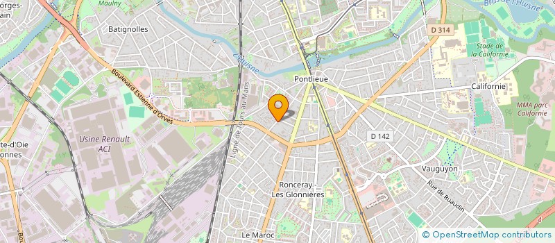 localisation de l'entreprise MONSIEUR HASSAN HANID  LE MANS