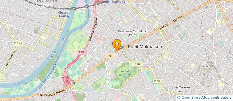 localisation de l'entreprise MONSIEUR HASSAN HASSAN HAMADOU ALI à RUEIL-MALMAISON