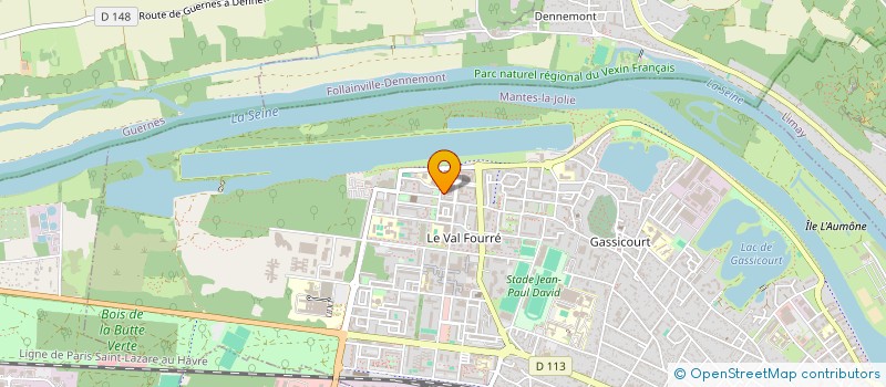 localisation de l'entreprise MONSIEUR HASSAN IBORK  MANTES-LA-JOLIE