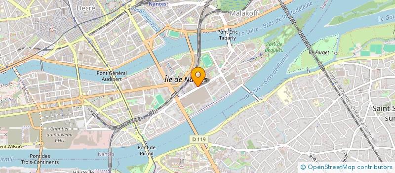 localisation de l'entreprise MONSIEUR HASSAN IBRAHIM TAHIR à NANTES