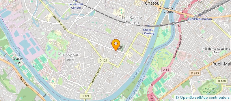 localisation de l'entreprise MONSIEUR HASSAN ID BELKACEM  CROISSY-SUR-SEINE