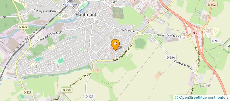 localisation de l'entreprise MONSIEUR HASSAN IDM'HAND  HAUTMONT