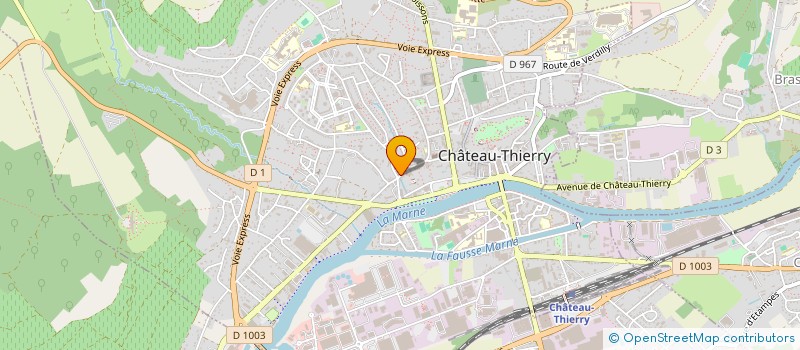 localisation de l'entreprise MONSIEUR HASSAN IGERNA à CHATEAU-THIERRY