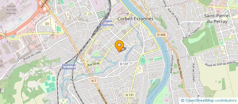 localisation de l'entreprise MONSIEUR HASSAN IKRADINE à CORBEIL-ESSONNES