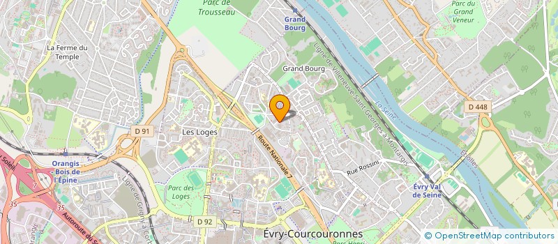 localisation de l'entreprise MONSIEUR HASSAN JAFARI à EVRY-COURCOURONNES