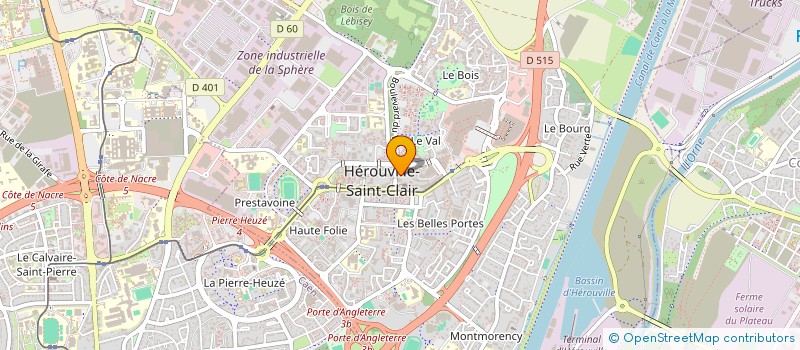 localisation de l'entreprise MONSIEUR HASSAN JAHID à HEROUVILLE-SAINT-CLAIR