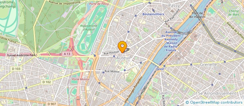 localisation de l'entreprise MONSIEUR HASSAN JNANI  PARIS