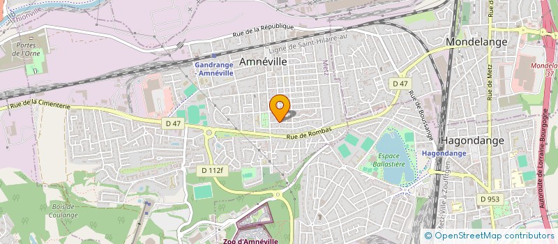 localisation de l'entreprise MONSIEUR HASSAN KABAN  AMNEVILLE