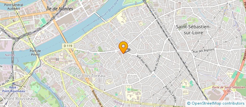 localisation de l'entreprise MONSIEUR HASSAN KHALIFA HASSAN  SAINT-SEBASTIEN-SUR-LOIRE