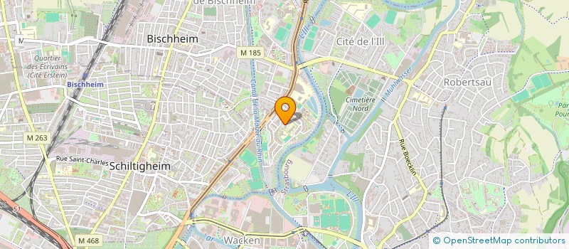 localisation de l'entreprise MONSIEUR HASSAN KHAMIS KHATIR  SCHILTIGHEIM