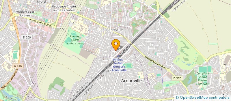 localisation de l'entreprise MONSIEUR HASSAN KHAN  ARNOUVILLE