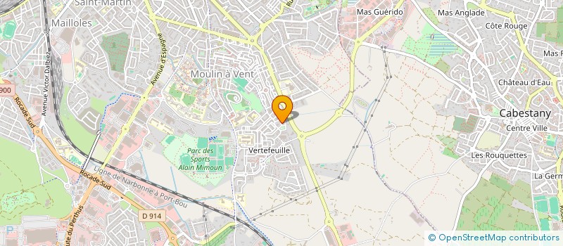 localisation de l'entreprise MONSIEUR HASSAN KHATAR  PERPIGNAN