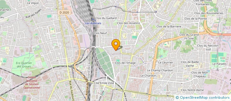 localisation de l'entreprise MONSIEUR HASSAN KHITTOUCH  FLEURY-LES-AUBRAIS