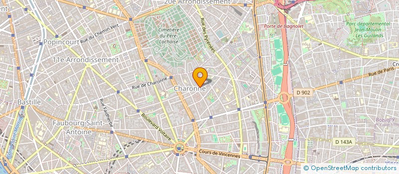 localisation de l'entreprise MONSIEUR HASSAN KHODADAD  PARIS