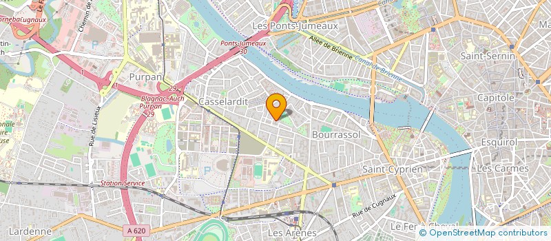 localisation de l'entreprise MONSIEUR HASSAN KHOUDA  TOULOUSE