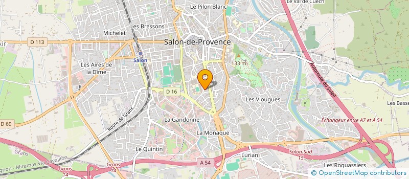 localisation de l'entreprise MONSIEUR HASSAN LAKRIK  SALON-DE-PROVENCE