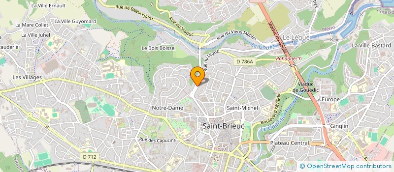 localisation de l'entreprise MONSIEUR HASSAN LAMGHAIRBAT à SAINT-BRIEUC